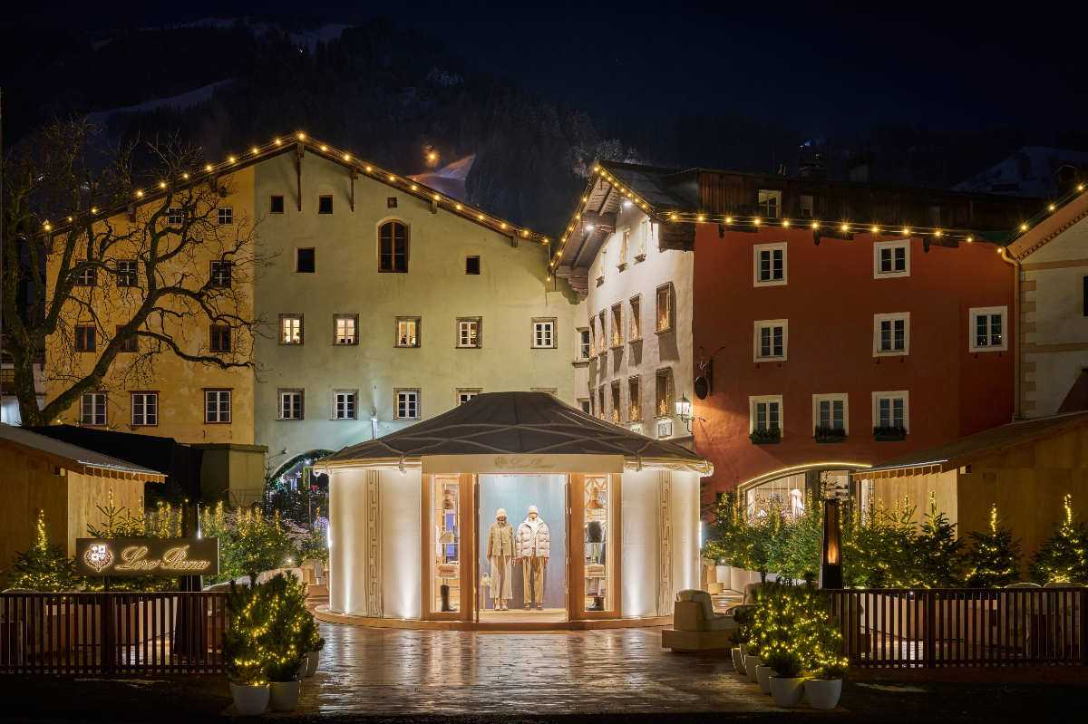 Loro Piana eröffnet Pop-up-Store in Kitzbühel